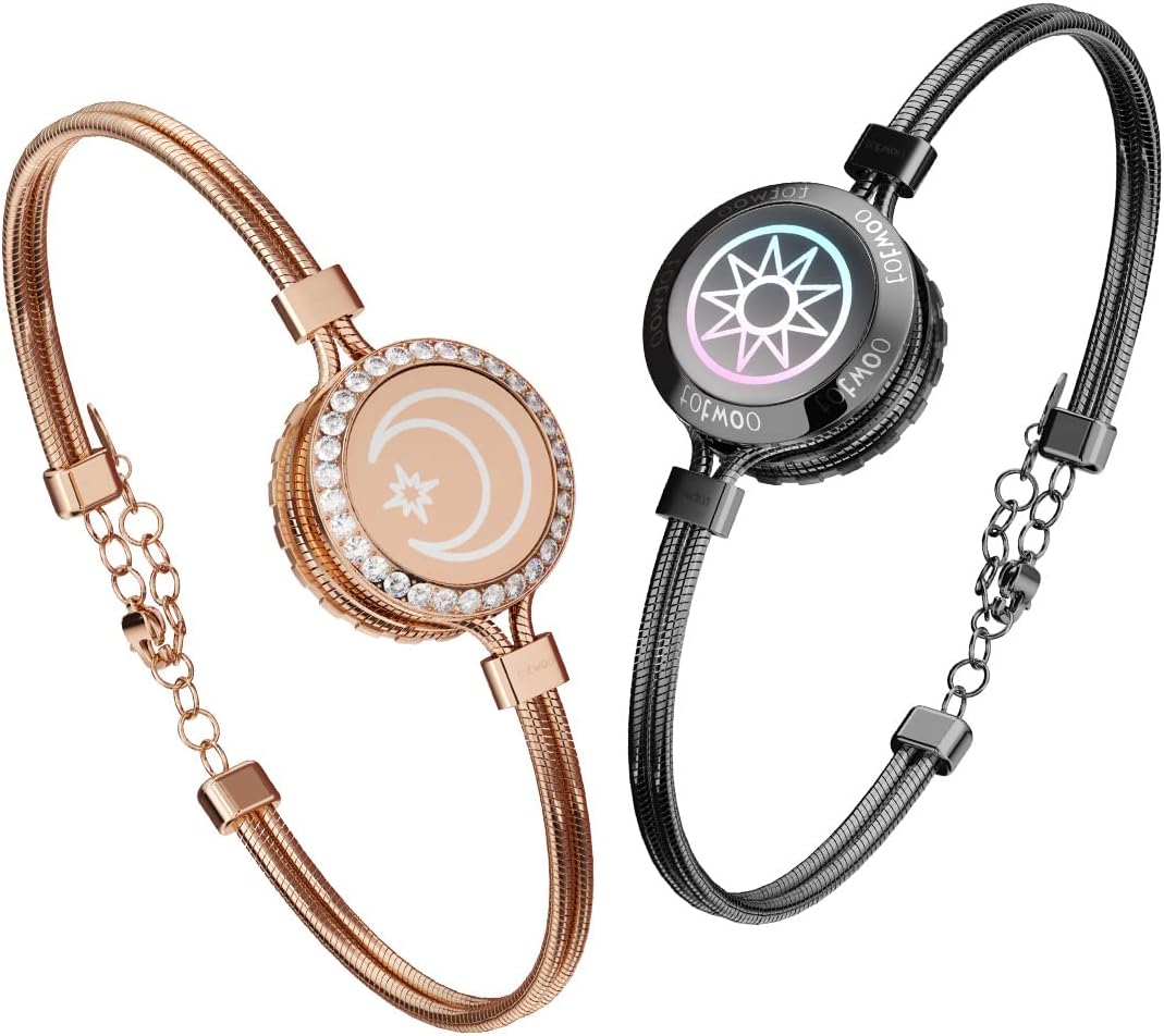 Eternal Bond  Sun & Moon Couple Chain Bracelets – His & Hers Matching Set